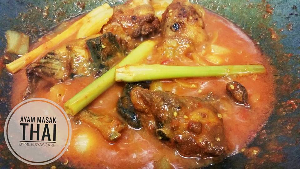 Resipi Ayam Masak Thai Super Sedap & Mudah Masak.