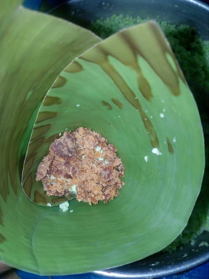 Resipi Kuih Abok-Abok Pandan Sedap & Cara Mudah Untuk Bungkus