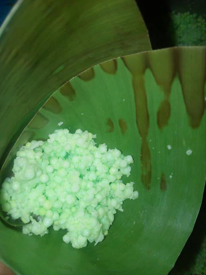Resipi Kuih Abok-Abok Pandan Sedap & Cara Mudah Untuk Bungkus