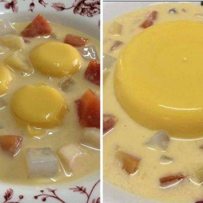 Puding Kastard Berkuah Enak Dimakan Sejuk