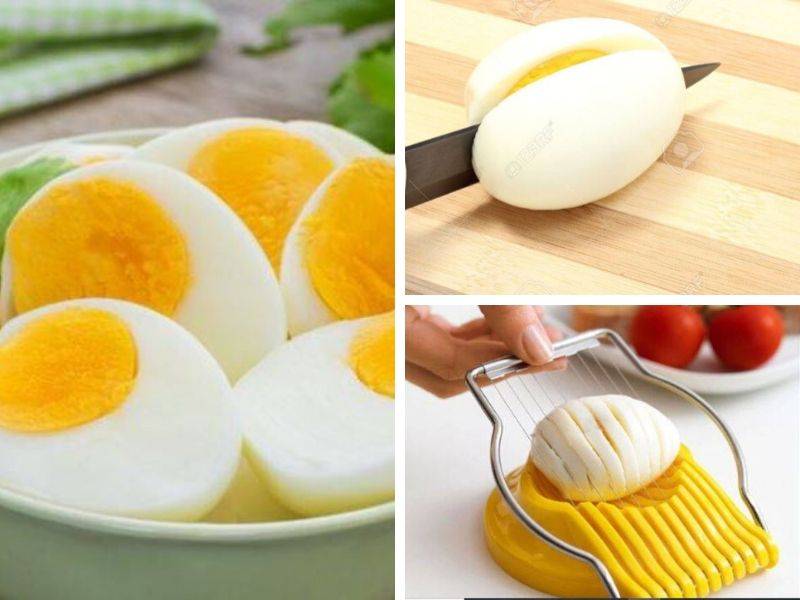 3 Cara Potong Telur Rebus Sempurna &#038; Tak Hancur