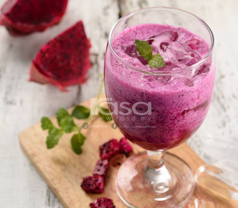 Olah Sendiri Buah Naga Jadi Dessert, Sedap & Mudah.