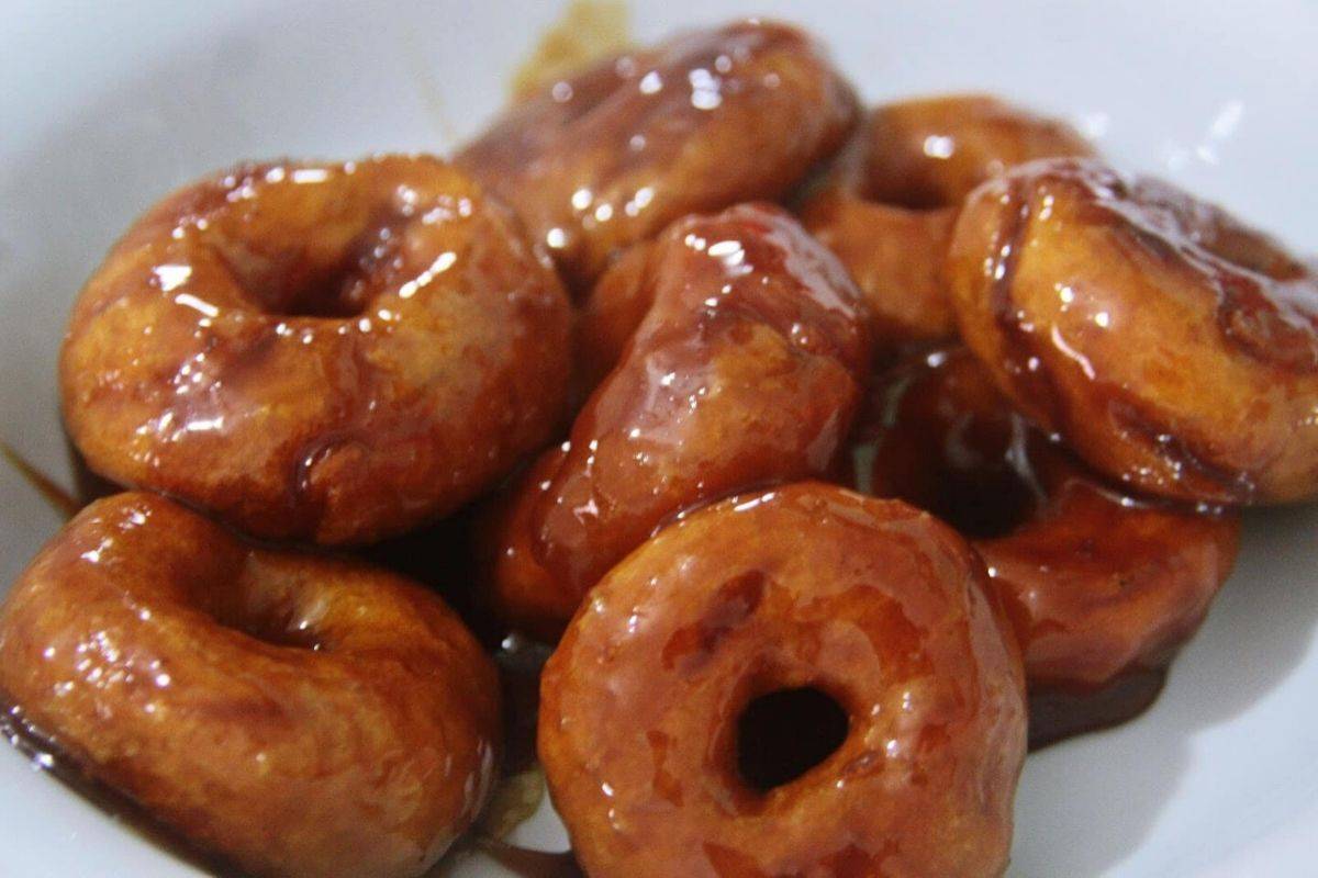 Kuih Keria Tanpa Tepung, Ganti Dengan Oat