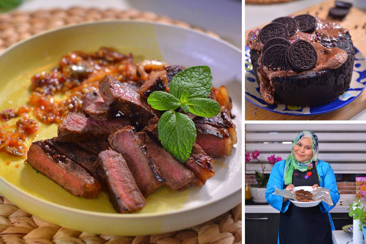 Chef Imelda Kongsi Resipi Daging Bakar Harimau Menangis &#038; Kek 3 Bahan Paling Mudah &#038; Sedap.