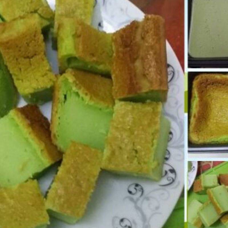 Kuih Bakar Pandan Lemak Manis