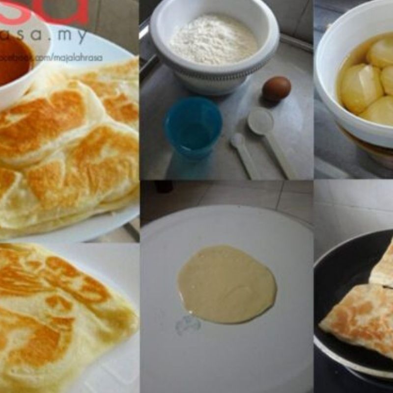 Roti Canai Buatan Sendiri Lagi Puas Makan