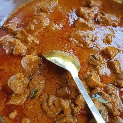 Daging Kambing Masak Pasamah, Lauk Kenduri Orang Lama