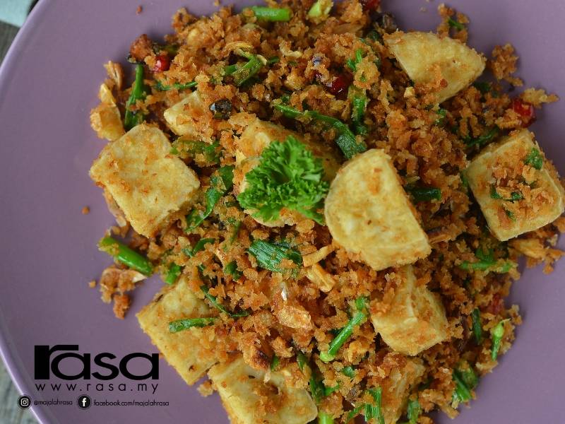 Tak Rugi Buat Tauhu Goreng Mentega Ni, Sungguh Sedap & Rangup.