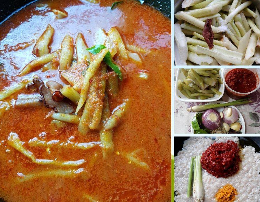 Asam Pedas Batang Keladi Sedap Meraung,Resipi Ni Tak Gatal Tekak