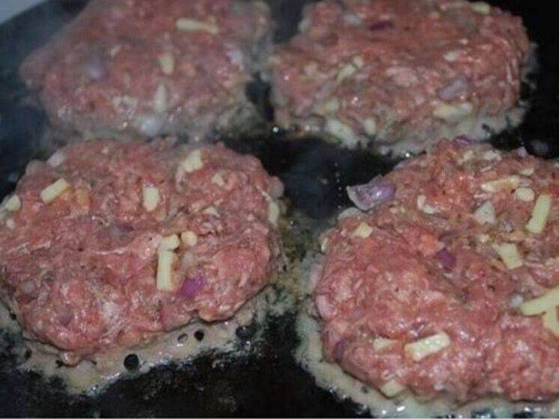 Ni Dia Burger Homemade Terbaik , Paling Asli Dagingnya