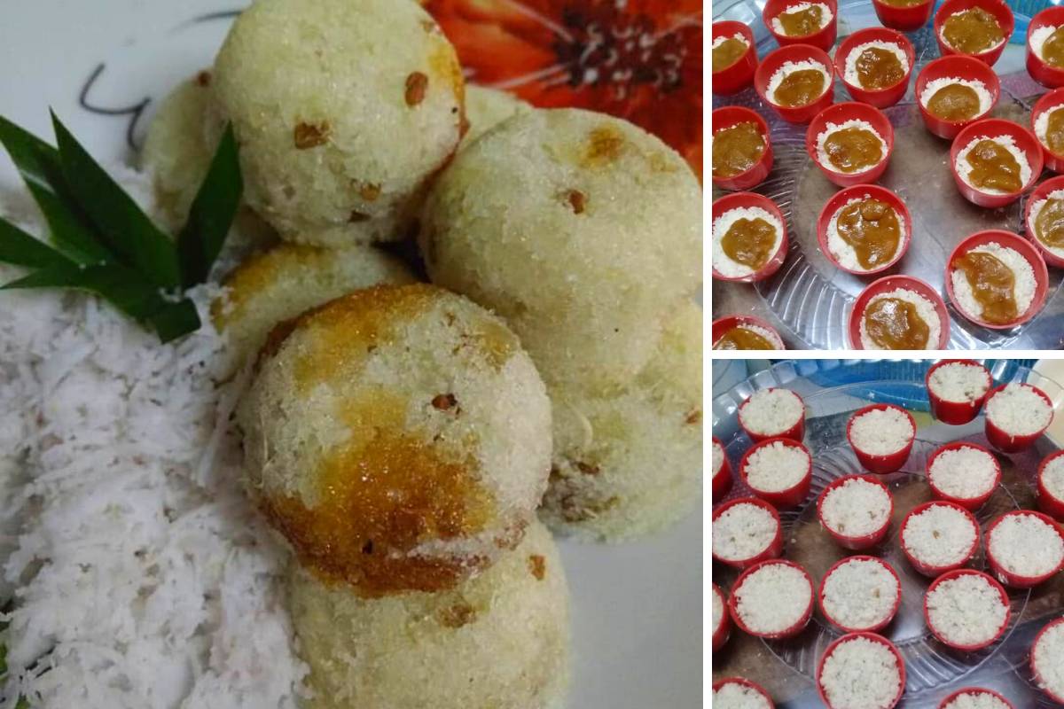 Resipi Putu Halba Sedap Masak Guna Acuan Lompang.