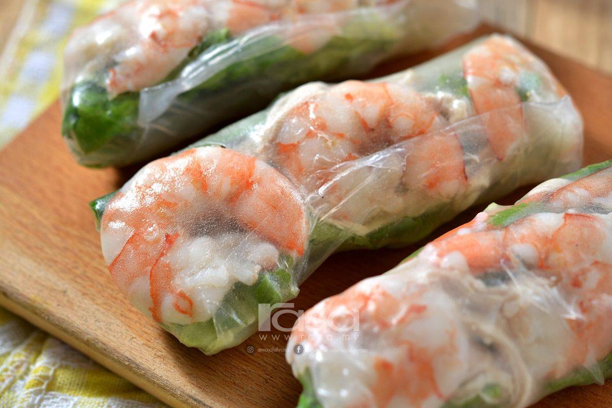 Cara Buat Spring Rolls Vietnam Yang Sedap Sesangat