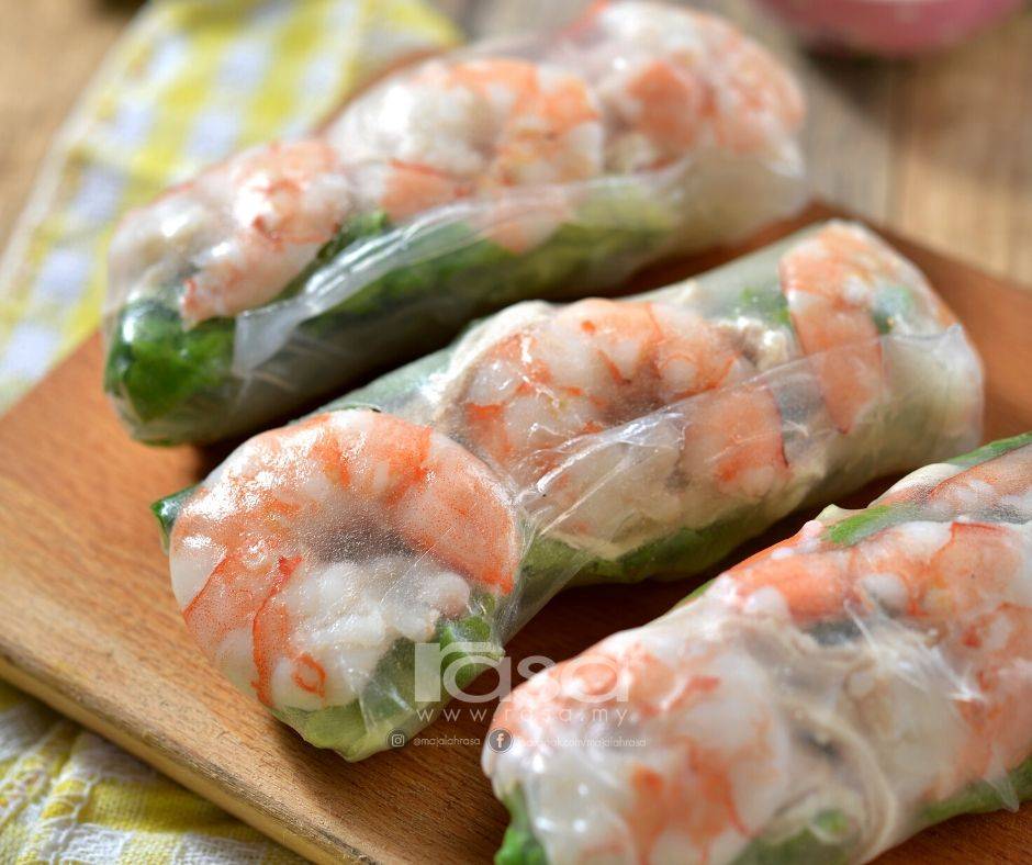 Cara Buat Spring Rolls Vietnam Yang Sedap Sesangat