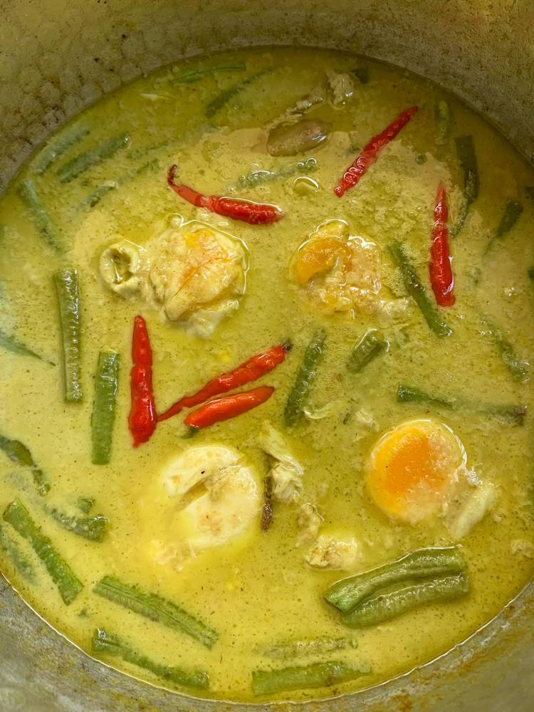 Masak Lemak Telur Dengan Kacang Panjang, Lauk Simple Waktu Sibuk