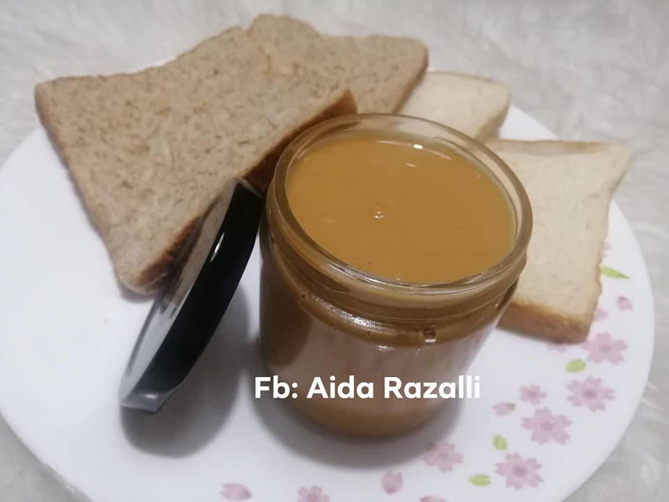 Resipi Peanut Butter Homemade Sihat Tanpa Pengawet & Garam.