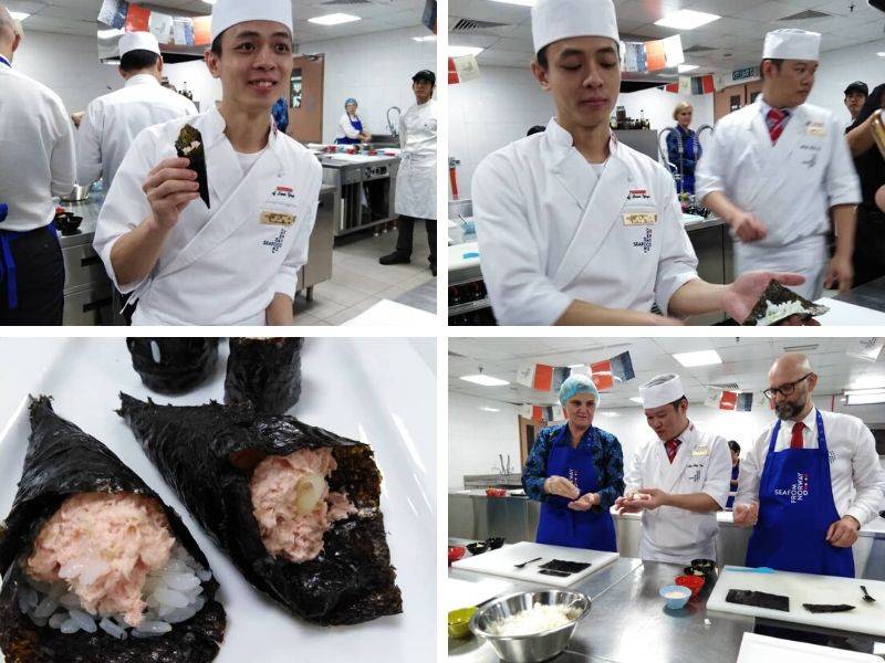 Buat  Sushi Bersama  Chef Sky Tai & Leon Yap, World Sushi Cup Champions,