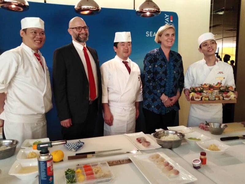 Buat  Sushi Bersama  Chef Sky Tai & Leon Yap, World Sushi Cup Champions,