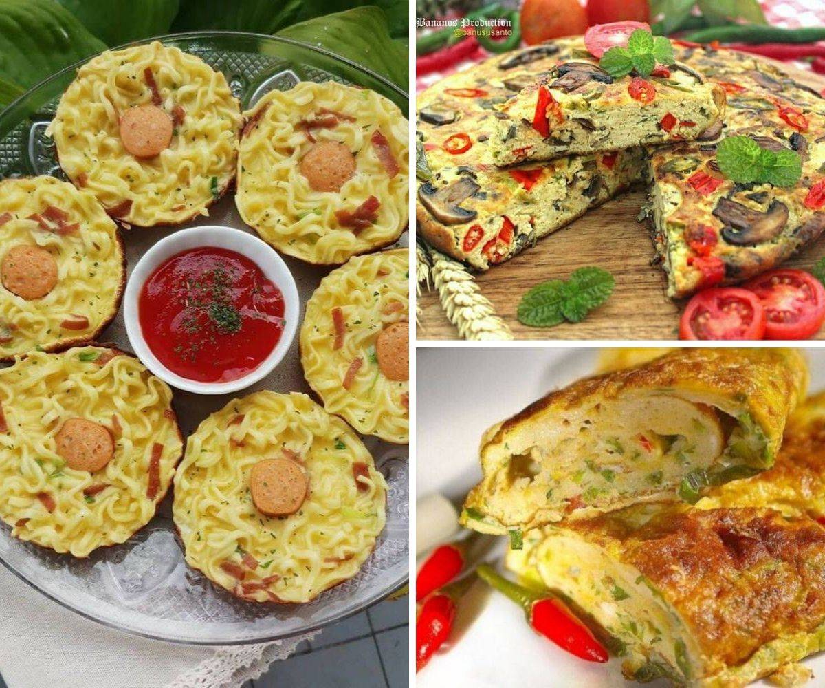 3 Gaya Masak Omelet Kreatif &#038; Pasti Kaw&#8230;