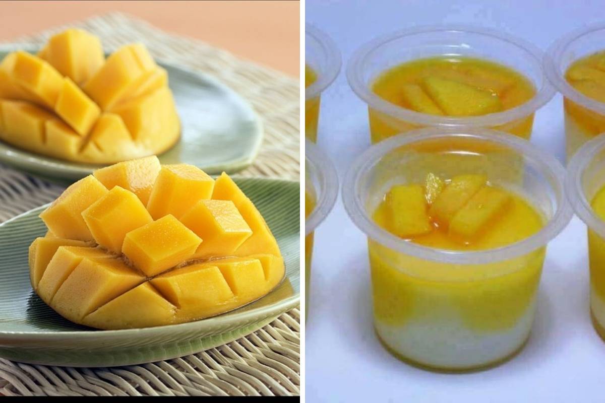 Sedapnya Puding Mangga Ni, Lemak Manis Jadinya