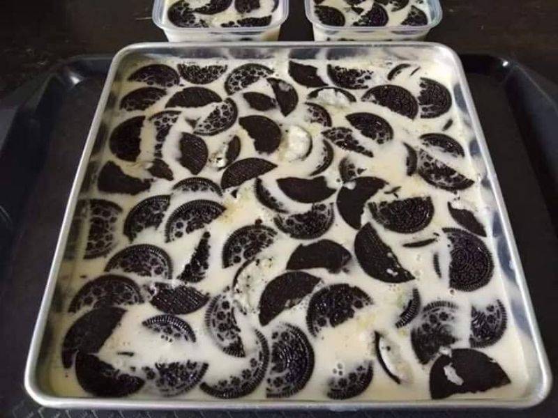 Biskut Oreo Penyedap &#038; Penyeri Puding, Mudah Aje.