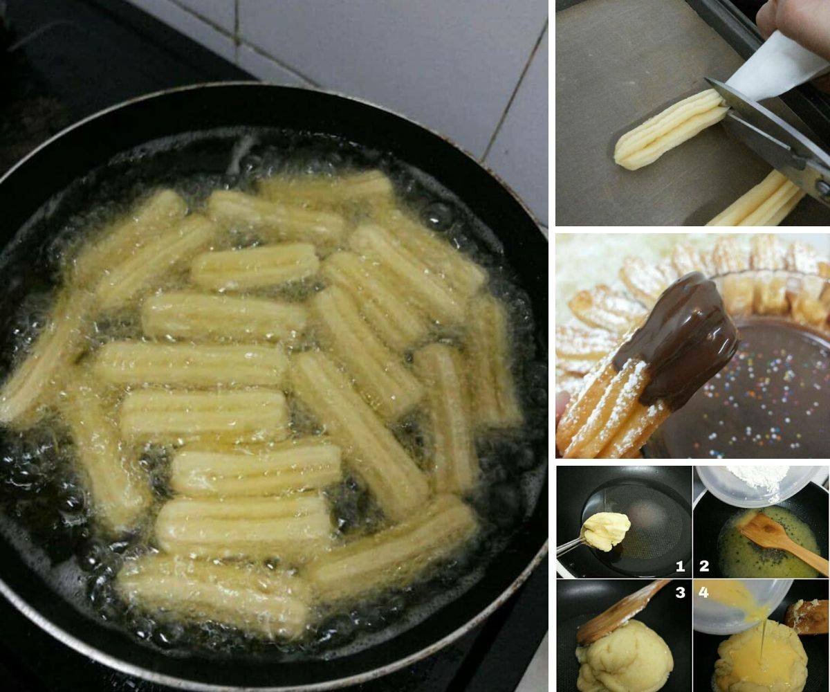 Rahsia Nak Dapatkan Churros Yang Rangup Di Luar Dan Lembut Di Dalam.