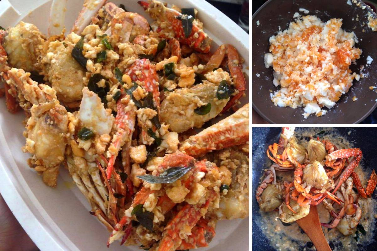 Cara Masak Ketam Goreng Telur Masin Paling Mudah Sedap