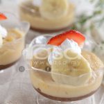 Puding Pisang Coklat Mudah Buat