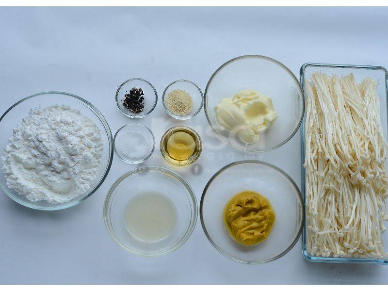 Buat Sendiri Cendawan Inoki Goreng Celup Tepung, Makan Puas & Jimat.