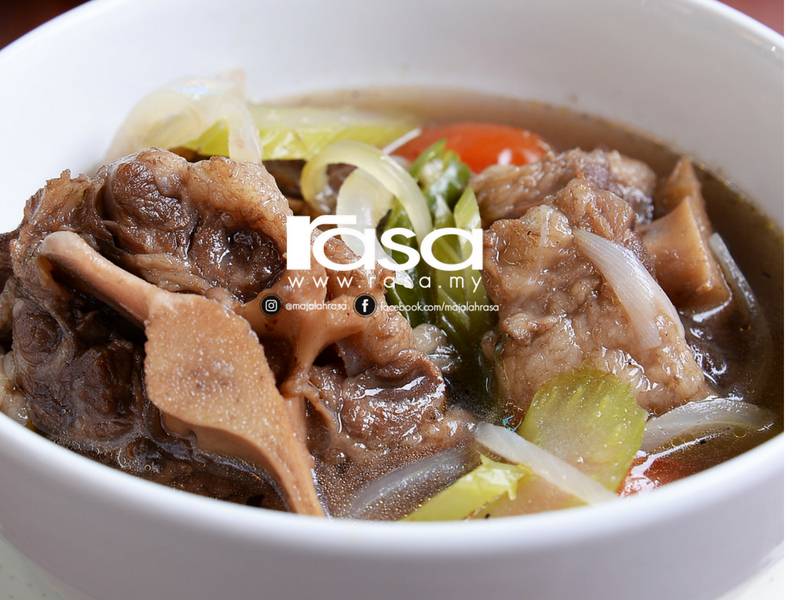 Cara Masak Sup Ekor Kaw-Kaw Sedap & Kurang Berlemak.