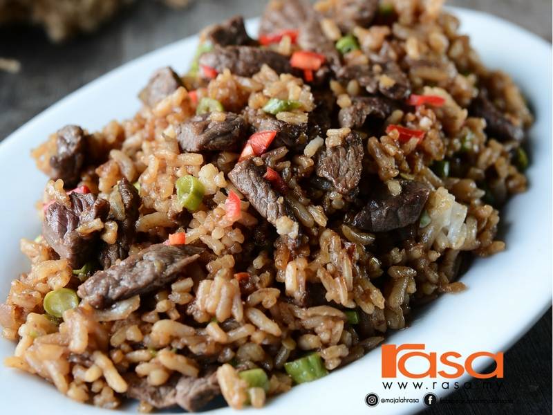 Langkah Mudah Masak Nasi Goreng Kambing Yang Super Sedap.