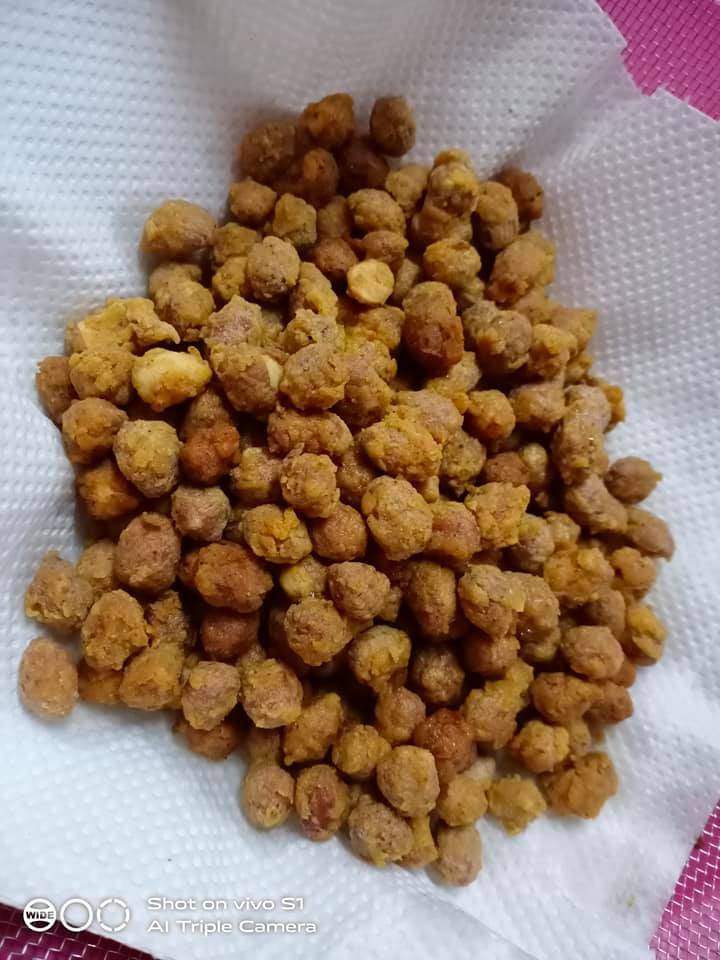 Resipi Kacang Goreng Crispy Untuk Kudap-Kudap Guna 3 Bahan.