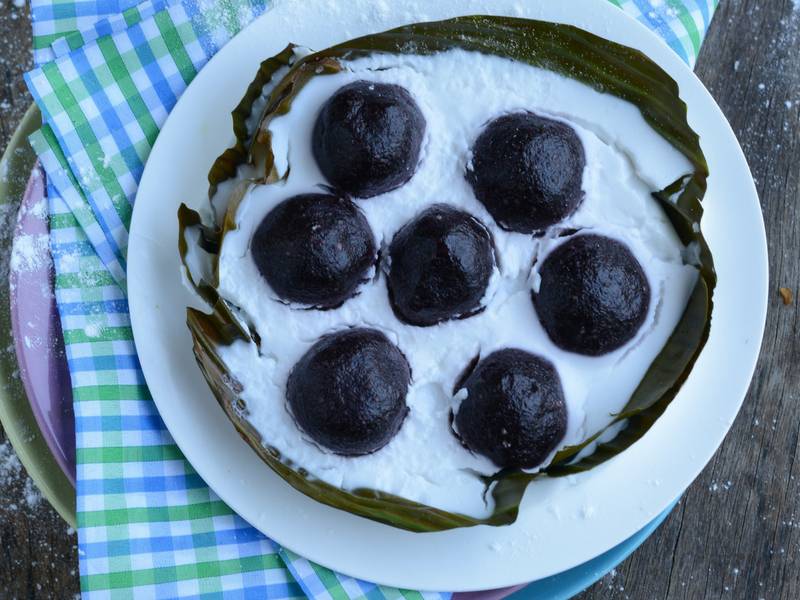 Kuih Badak Kubang & BungaTelipok, Sedap Sungguh Rasanya.