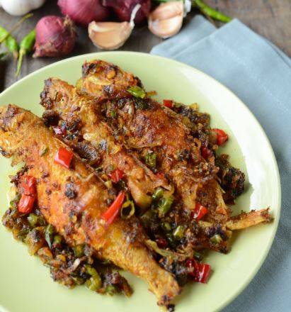 Ikan Kerisi Goreng Cili Padi, Rasa Padu & Sedap.