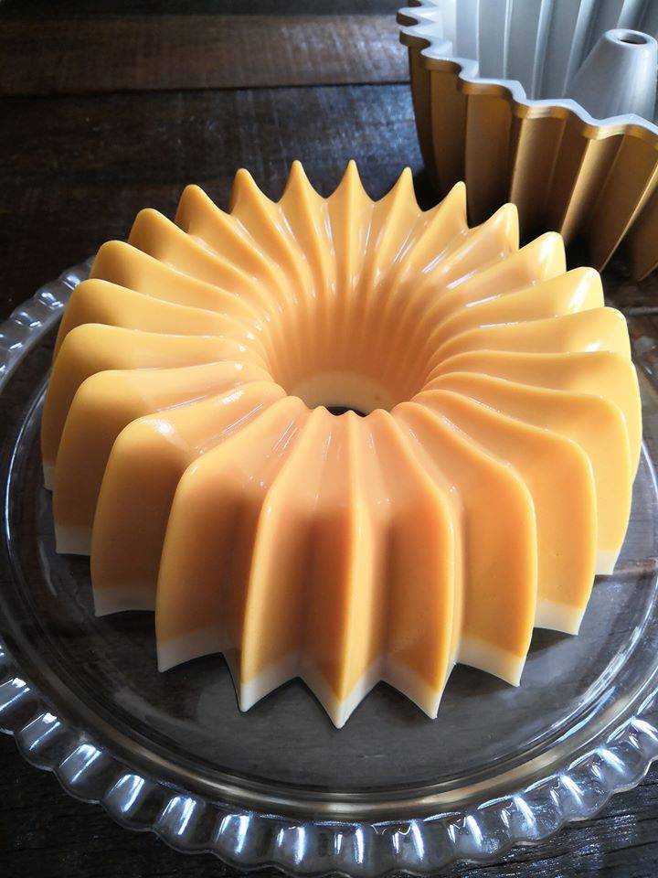 Sedapnya…Resipi Puding Susu Mangga Ni Memang Kena Cuba.