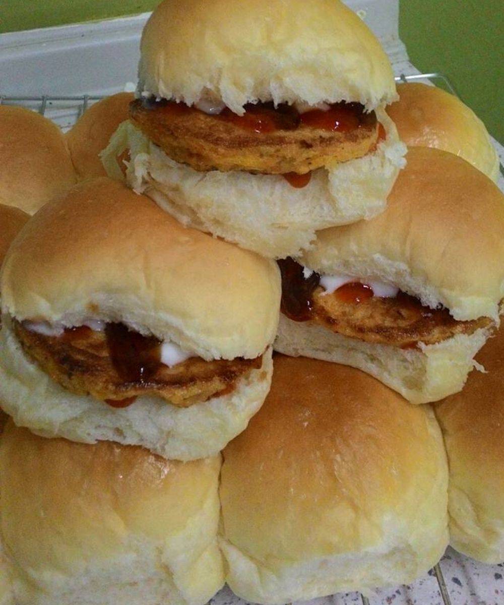 Bergedil Ayam Mudah Dibuat, Sedapnya Burger Ayam Homemade