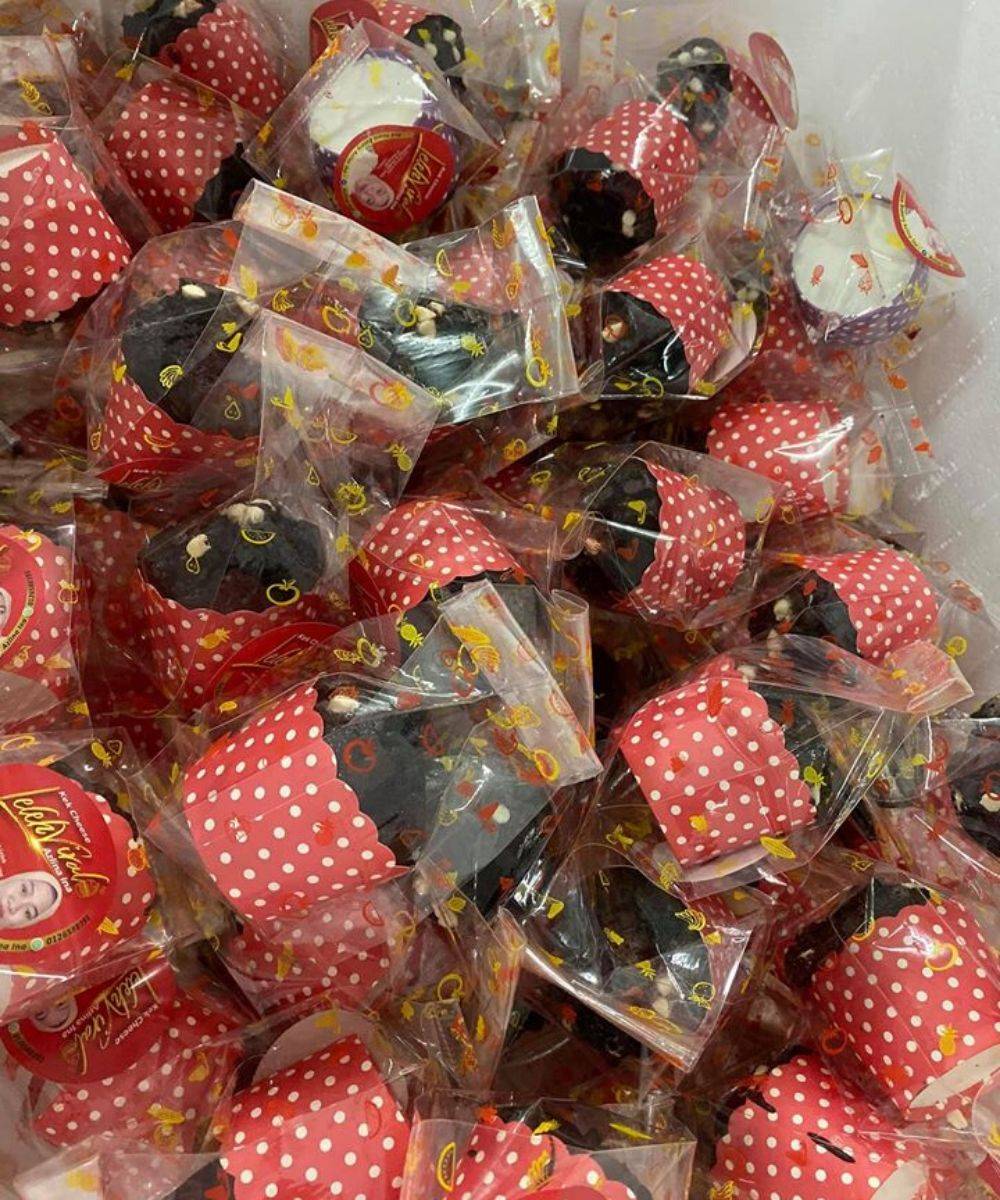 Muffin Coklat Chip Naik Merekah, Door Gift Jadi Memori Enak