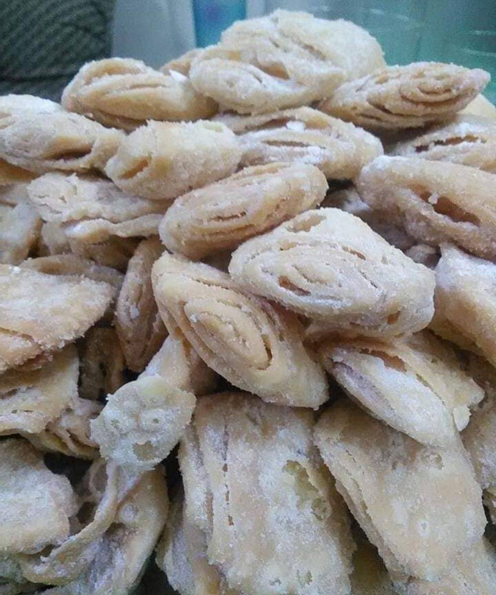 Kuih Lidah Buaya @ Tiram, Resipi Rangup DiMakan