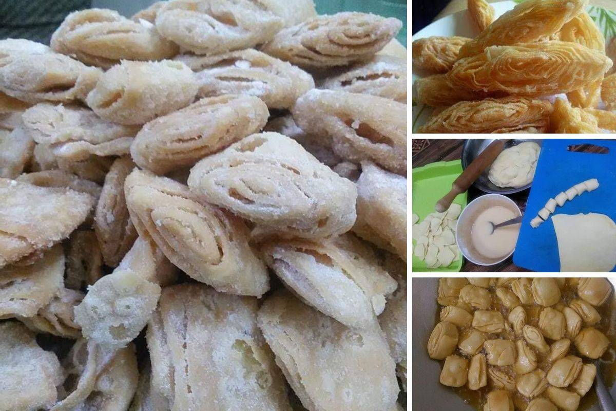 Kuih Lidah Buaya Tiram Resipi Rangup Dimakan