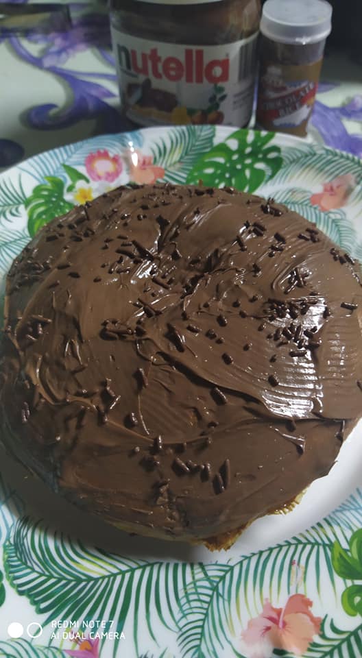 Kek Ensure Nutella, Sedap dan Menarik Untuk Dicuba