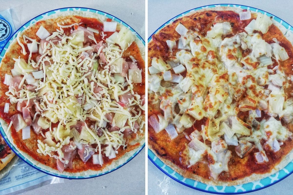 Ibu Ini Ajar Buat Piza Ayam Ala Hawai Paling Mudah