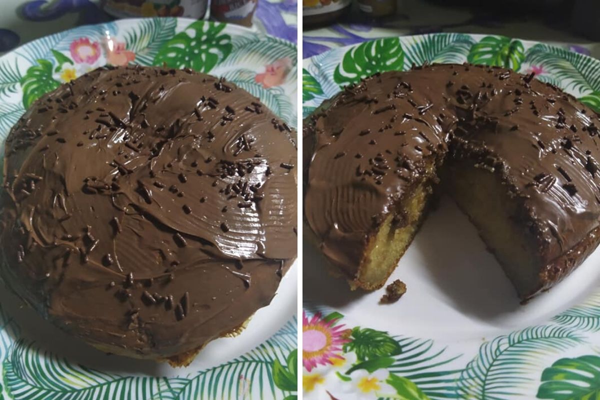 Kek Ensure Nutella, Sedap dan Menarik Untuk Dicuba