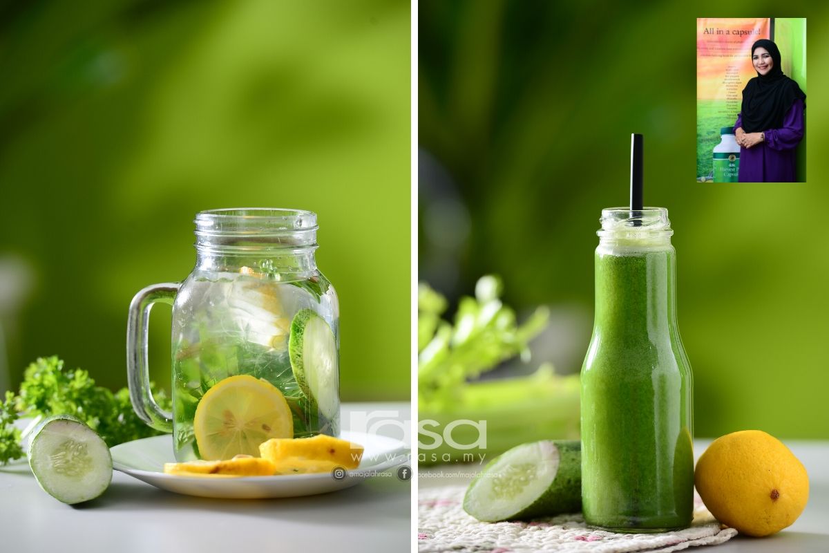 Dua Minuman Berkhasiat Untuk Detox