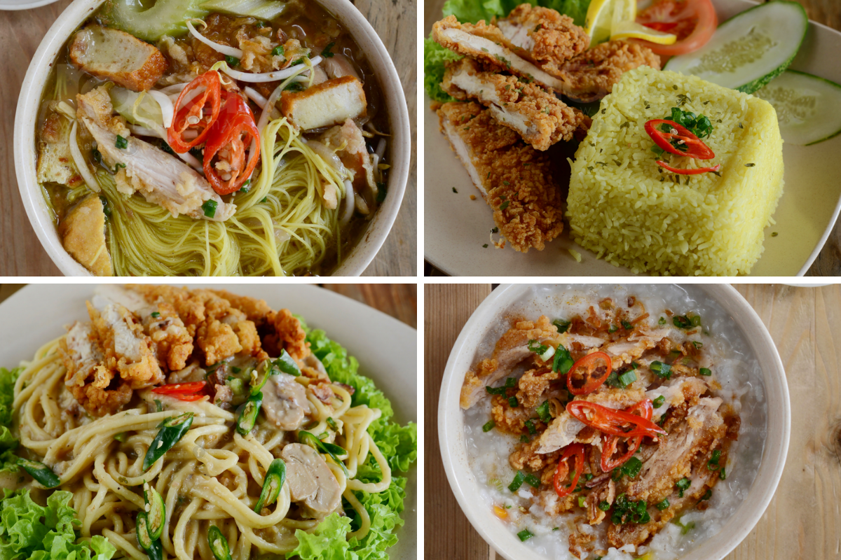 Resipi Nasi Ayam, Bihun Sup, Bubur &#038; Spageti Carbonara Sedap