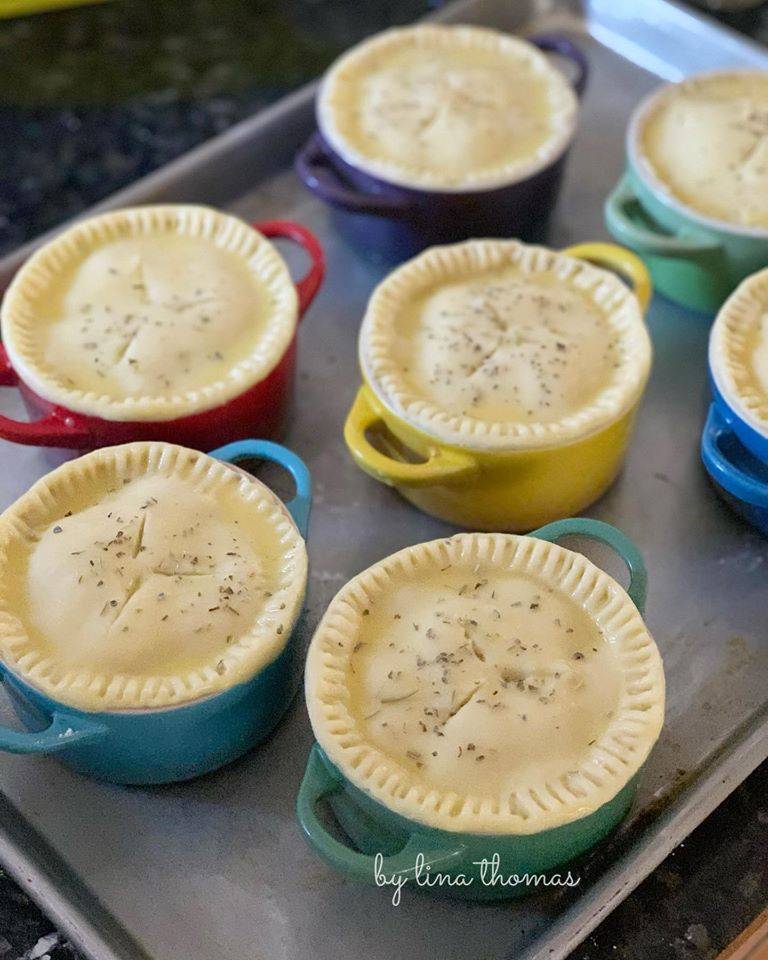 Mini Chicken Pot Pie Yang Mudah &#038; Sangat Sedap