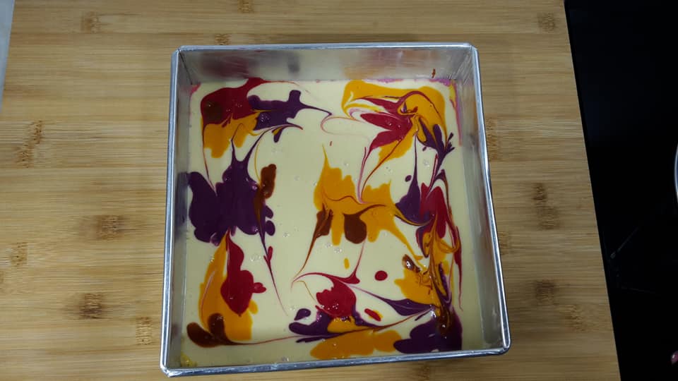 Kek Marble Jelita. Kek Sedap & Gebu Boleh Masak 3 Cara.