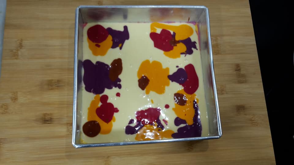Kek Marble Jelita. Kek Sedap & Gebu Boleh Masak 3 Cara.