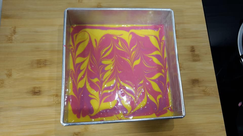 Kek Marble Jelita. Kek Sedap & Gebu Boleh Masak 3 Cara.