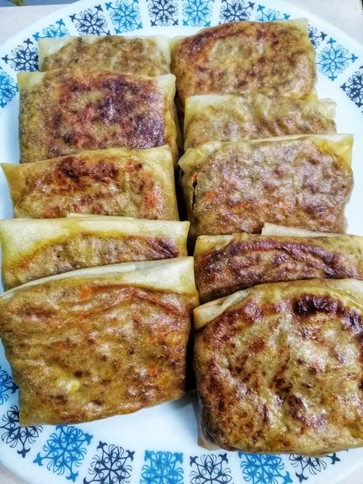 Murtabak Guna Kulit Popia, Resipi Simple Untuk Buka Puasa