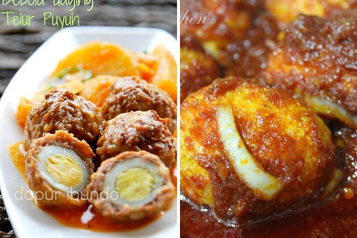 Bebola Daging Telur Puyuh & Sambal Tumis Telur Mudah DiBuat