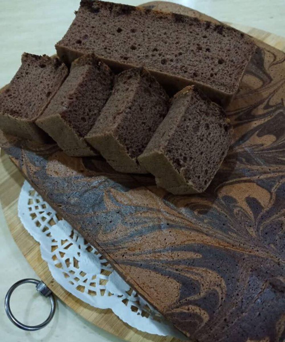 Kek Coklat Ogura, Kaya Betul Rasa Coklatnya.